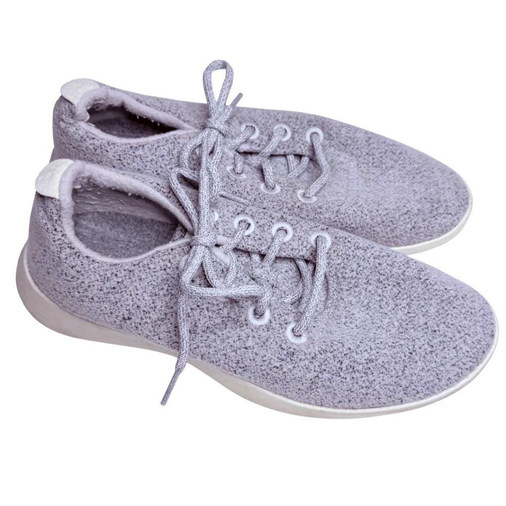 Allbirds Men's Wool Runners Lace Up Walking Running‎ Sneaker Lavender Size 11